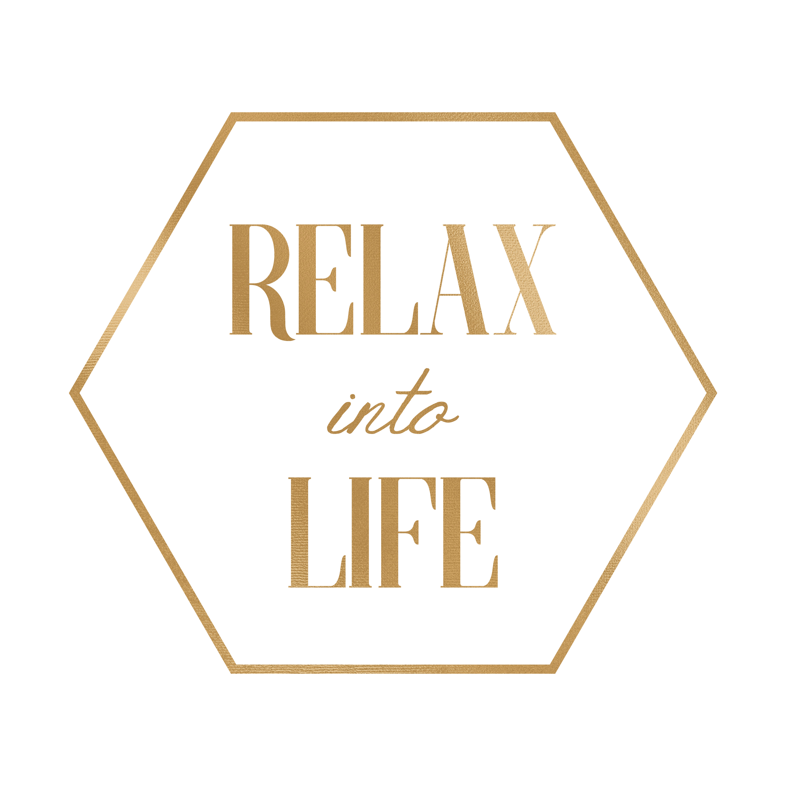 Relax into Life water bottle